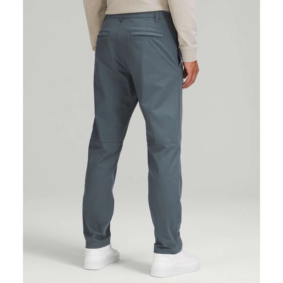 Lululemon ABC Commission Slim Fit Trouser Pants Navy Blue Mens 33x29 - Picture 1 of 11